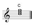 Akkordsymbol C major