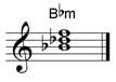B flat minor