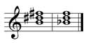 B major, B flat major