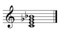 C minor 7 flatted 5th