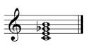 C major major 7 flatted 5th